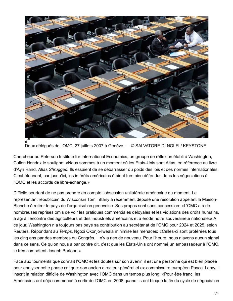letemps.ch-Organisation-mondiale-du-commerce-quo-vadis 3
