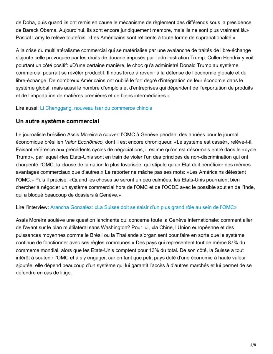 letemps.ch-Organisation-mondiale-du-commerce-quo-vadis 4